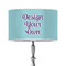 Design Your Own 12" Drum Lampshade - ON STAND (Poly Film)