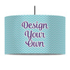 12" Drum Pendant Lamp - Fabric