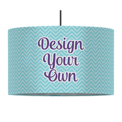 Design Your Own 12" Drum Pendant Lamp - Fabric