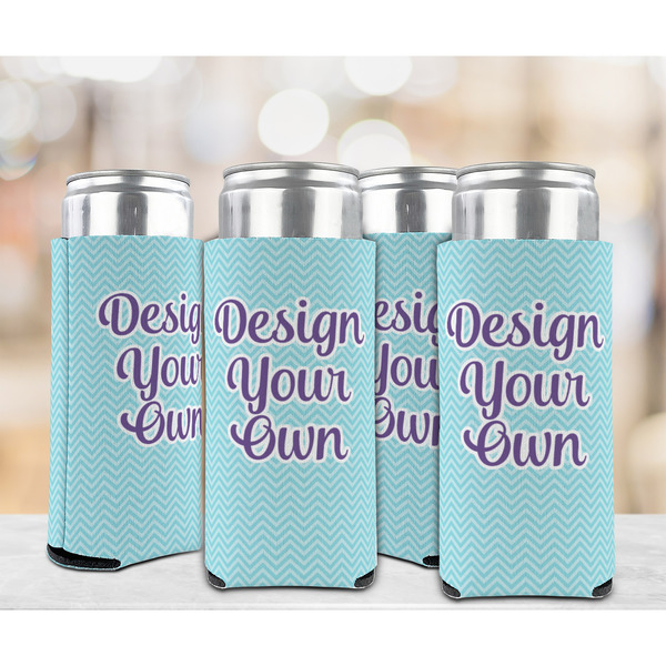 Design Your Own 12oz Tall Can Sleeve - Set of 4 - LIFESTYLE