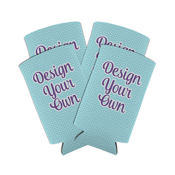 Design Your Own Can Cooler - Tall 12 oz - Set of 4