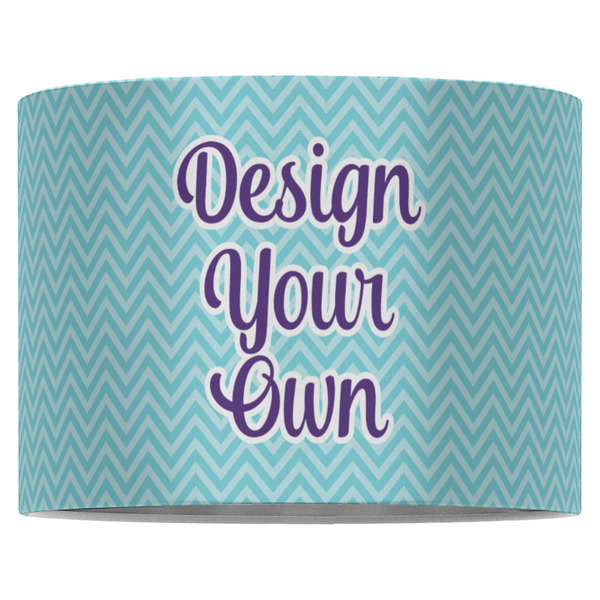 Design Your Own 16" Drum Lampshade - FRONT (Fabric)