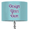 Design Your Own 16" Drum Lampshade - ON STAND (Fabric)