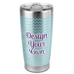 Design Your Own 20oz Stainless Steel Double Wall Tumbler - Full Print