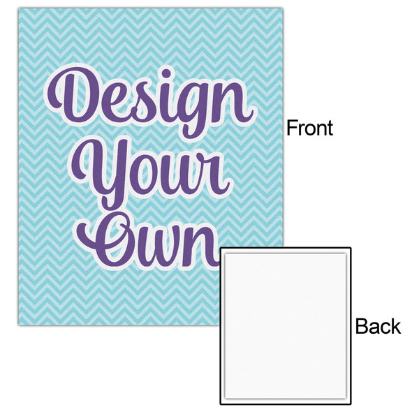 Design Your Own 20x24 - Matte Poster - Front & Back