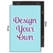 Design Your Own 20x30 Wood Print - Front & Back View