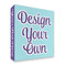 Design Your Own 3 Ring Binders - Full Wrap - 2" - FRONT