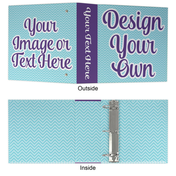 Design Your Own 3 Ring Binders - Full Wrap - 3" - APPROVAL
