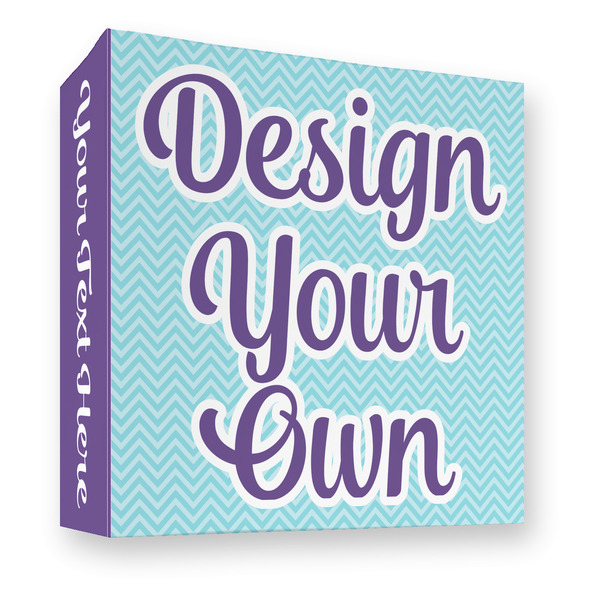 Design Your Own 3 Ring Binders - Full Wrap - 3" - FRONT