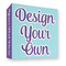 Design Your Own 3 Ring Binders - Full Wrap - 3" - FRONT