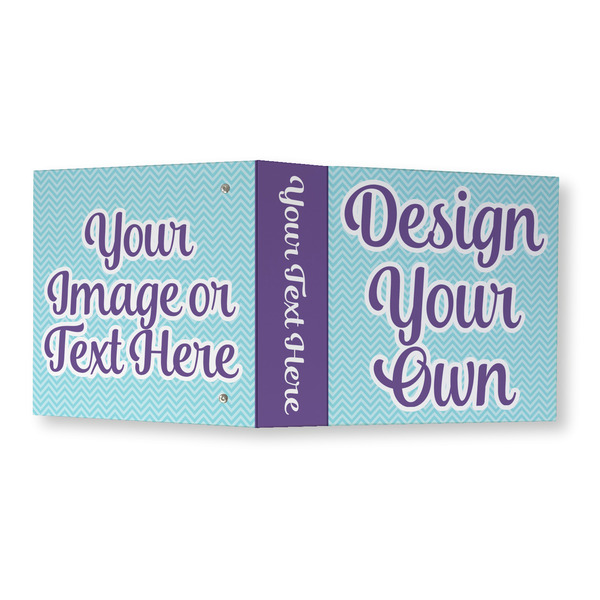 Design Your Own 3 Ring Binders - Full Wrap - 3" - OPEN OUTSIDE