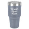 Design Your Own 30 oz Stainless Steel Ringneck Tumbler - Grey - Front