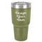 Design Your Own 30 oz Stainless Steel Ringneck Tumbler - Olive - Front
