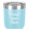 Design Your Own 30 oz Stainless Steel Ringneck Tumbler - Teal - Close Up