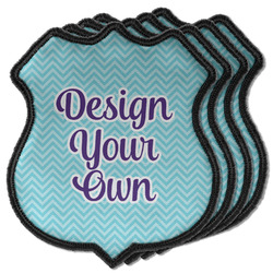 Design Your Own 4 Point Shield Patches - Set of 4