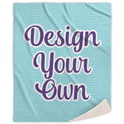 Design Your Own Sherpa Throw Blanket
