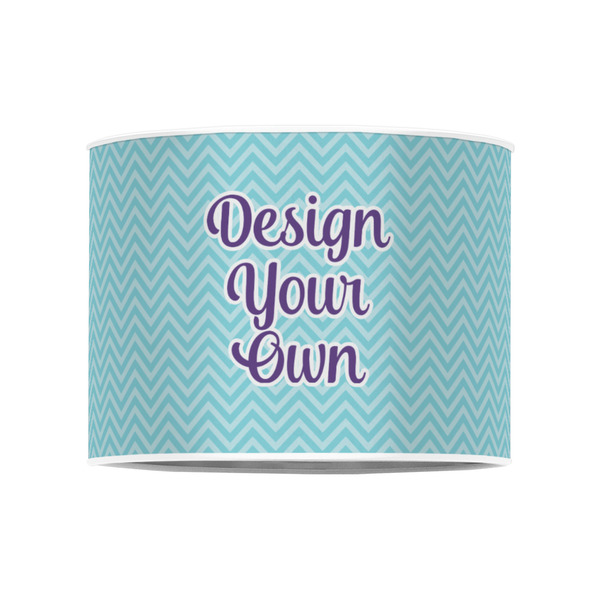 Design Your Own 8" Drum Lampshade - FRONT (Poly Film)