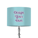 Design Your Own 8" Drum Lamp Shade - Fabric