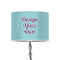 Design Your Own 8" Drum Lampshade - ON STAND (Poly Film)