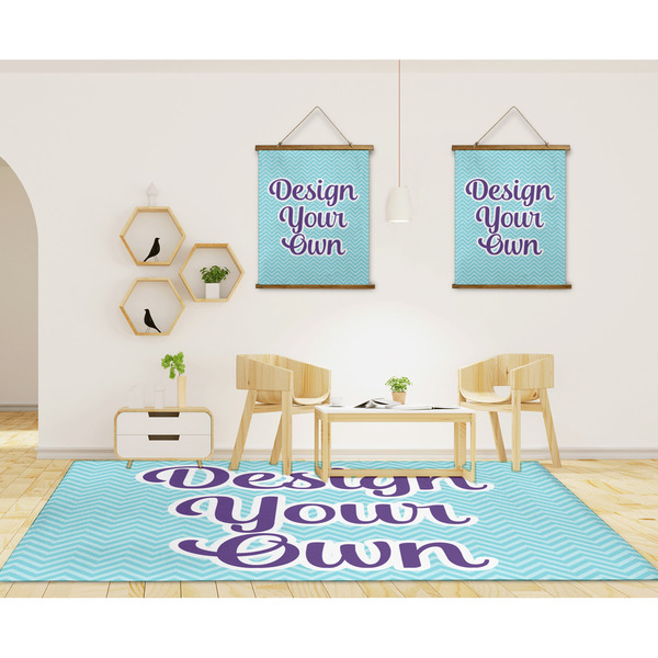 Design Your Own 8'x10' Indoor Area Rugs - IN CONTEXT