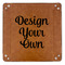 Design Your Own 9" x 9" Leatherette Snap Up Tray - APPROVAL (FLAT)