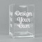 Design Your Own Acrylic Pen Holder - Angled View