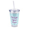 Design Your Own 16 oz Double Wall Acrylic Tumbler with Lid & Straw - Full Print