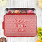 Design Your Own Aluminum Baking Pan - Red Lid - LIFESTYLE
