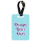 Design Your Own Metal Luggage Tag