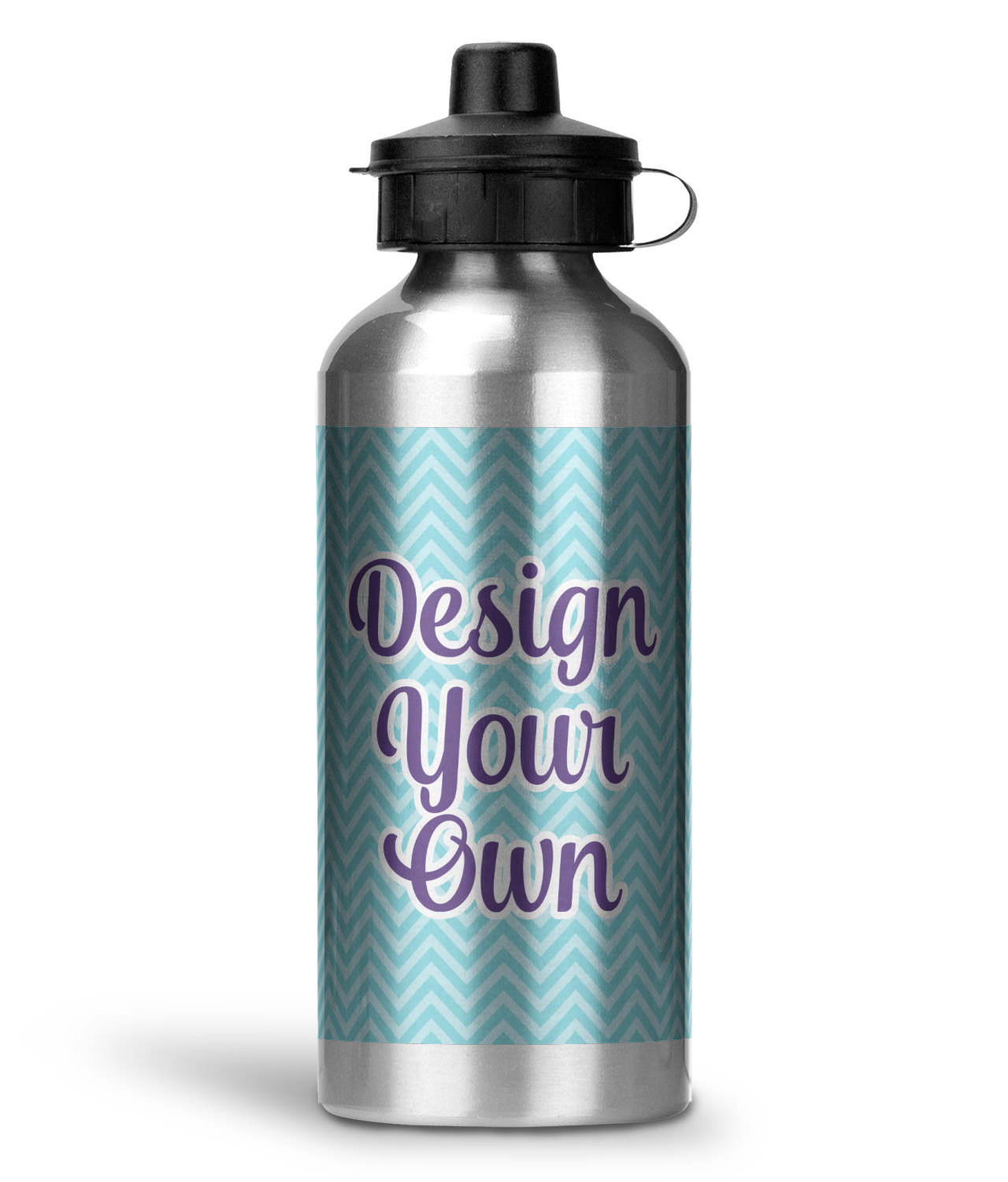Custom Water Bottles - 20 oz - Aluminum, Design & Preview Online