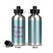 Design Your Own Aluminum Water Bottle - Front and Back
