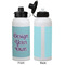 Design Your Own Aluminum Water Bottle - White APPROVAL