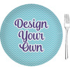 8" Glass Appetizer / Dessert Plate