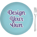 Design Your Own Glass Appetizer / Dessert Plate 8" - Single