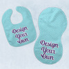 Baby Bib & Burp Set