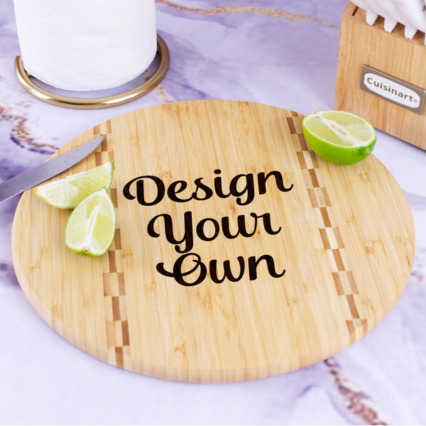 Design Your Own Bamboo Cutting Board - In Context