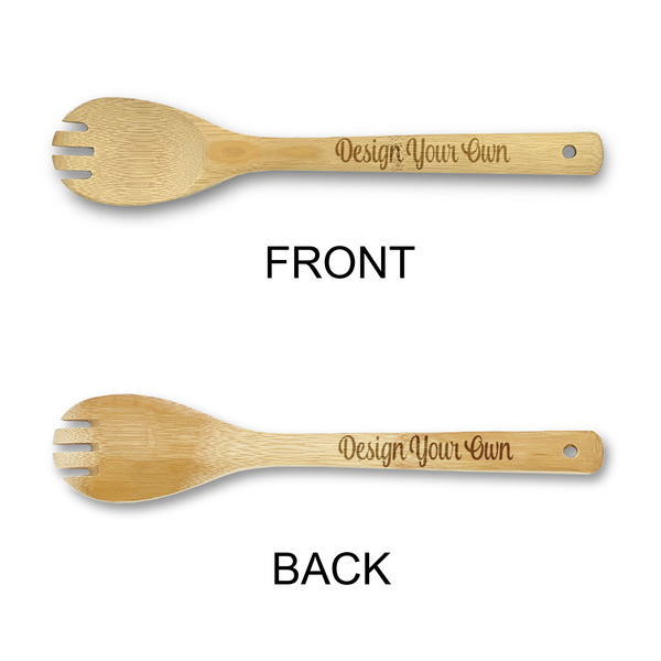 Design Your Own Bamboo Sporks - Double Sided - APPROVAL