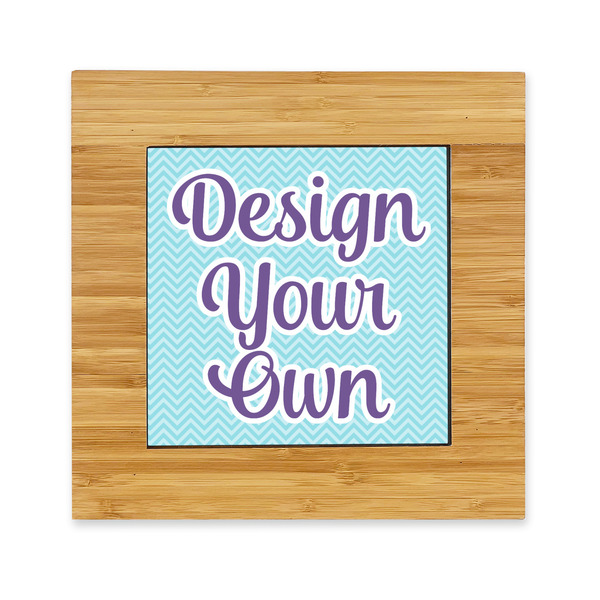 Design Your Own Bamboo Trivet with Ceramic Tile Insert