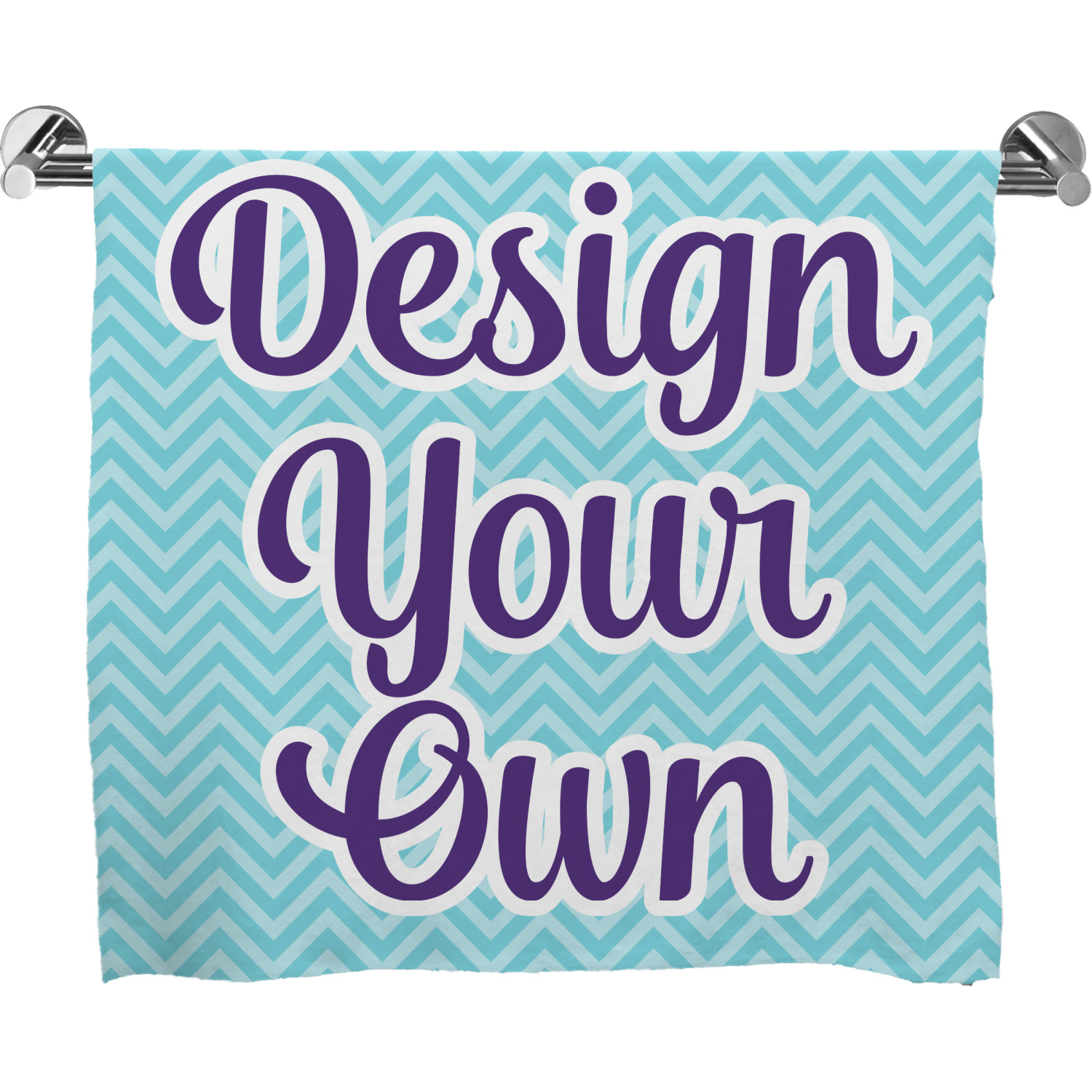 Personalized Name Beach Towel - Custom 30x60 Inch Microfiber Towel For Pool, Beach & Gifts - View #9
