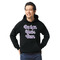 Design Your Own Black Hoodie on Model - Front