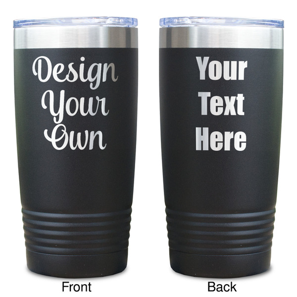 Design Your Own Black Polar Camel Tumbler - 20oz - Double Sided  - Approval