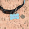 Design Your Own Bone Shaped Dog ID Tag - Small - In Context