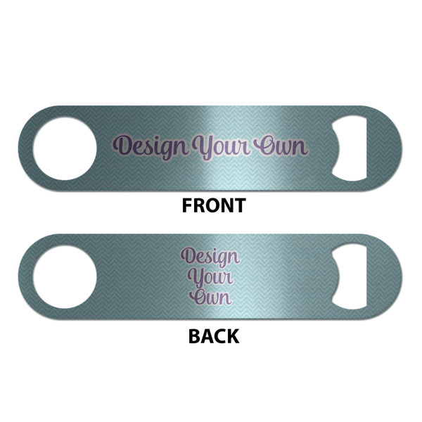 Design Your Own Bottle Opener - Front & Back