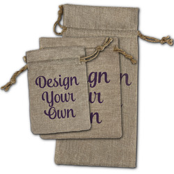 Design Your Own Burlap Gift Bag