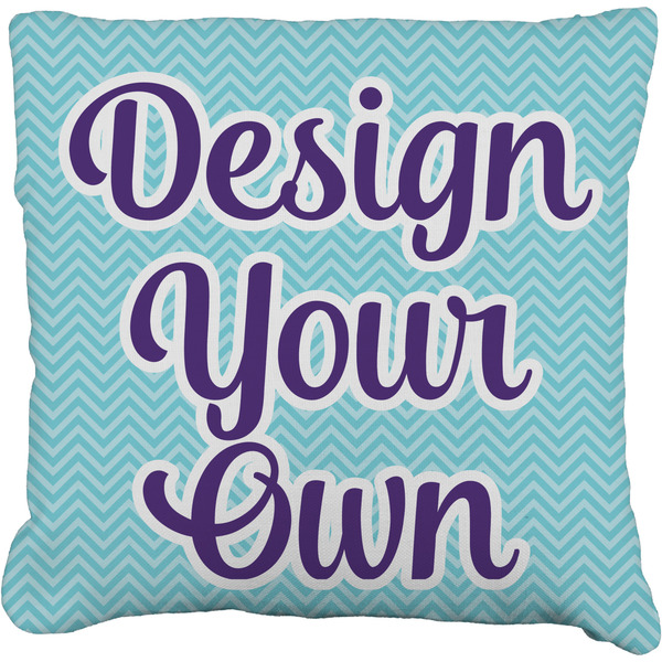 Design Your Own Faux-Linen Throw Pillow 16"