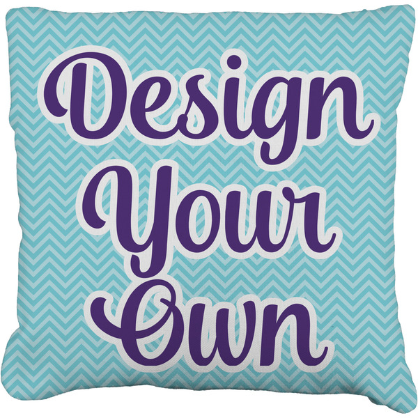 Design Your Own Faux-Linen Throw Pillow 16"