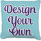 Design Your Own Burlap Pillow 16"