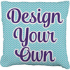 Faux-Linen Throw Pillow 18"