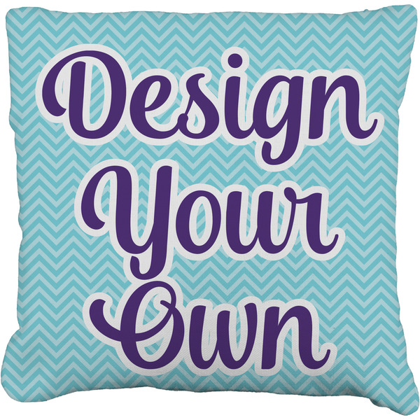 Design Your Own Faux-Linen Throw Pillow 18"