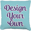 Faux-Linen Throw Pillow 20"